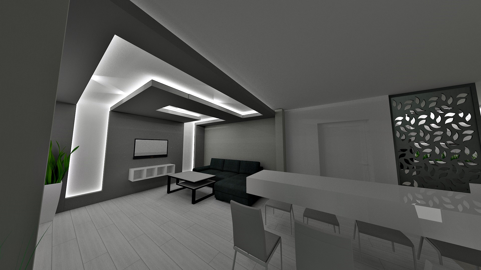 Kuchnie - Projekt wnętrza 3D (Lucyna Zimny) - zdjęcie 6